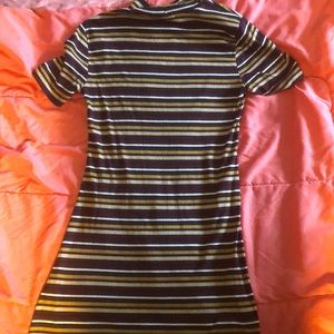 Cute striped dress.